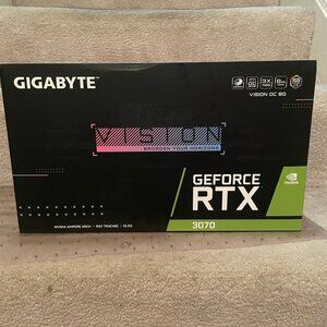 Gigabyte GeForce RTX 3070 Vision OC 8G (REV2.0) Graphics Card BRAND NEW